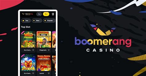 Boomerang casino aplicação
